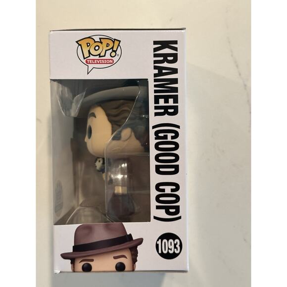 Funko Pop Seinfeld Kramer Good Cop 1093 Vaulted New #2 - Picture 3 of 9